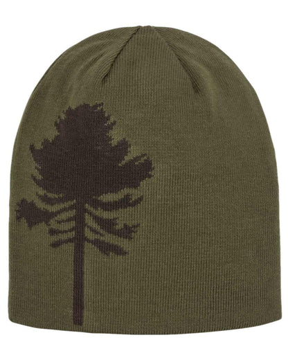 Orange Green Coloured Pinewood Tree Hat on white background #colour_orange-green