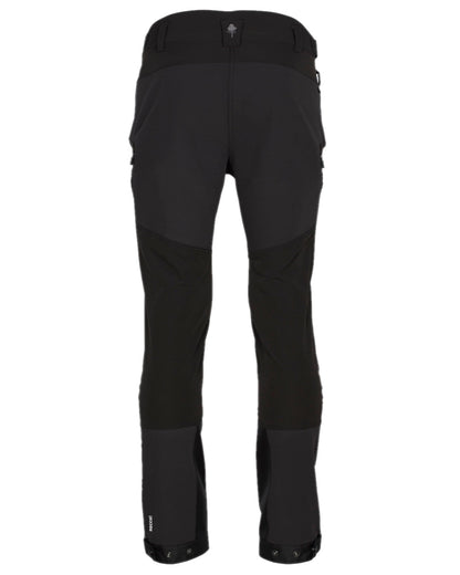 Black Coloured Pinewood Womens Abisko Adventure Trousers on white background #colour_black
