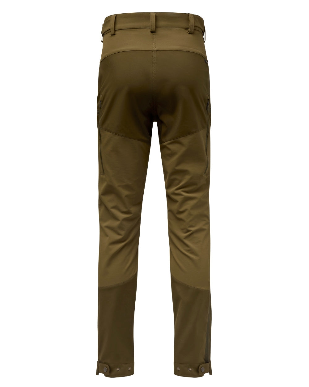 Olive Green Hunting Olive Coloured Pinewood Womens Abisko Brenton Trousers on white background #colour_olive-green-hunting-olive
