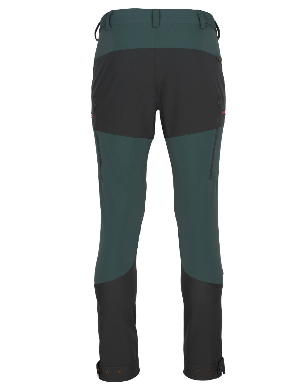 Urban Grey Dark Anthracite Coloured Pinewood Womens Abisko Brenton Trousers on white background #colour_urban-grey-dark-anthracite