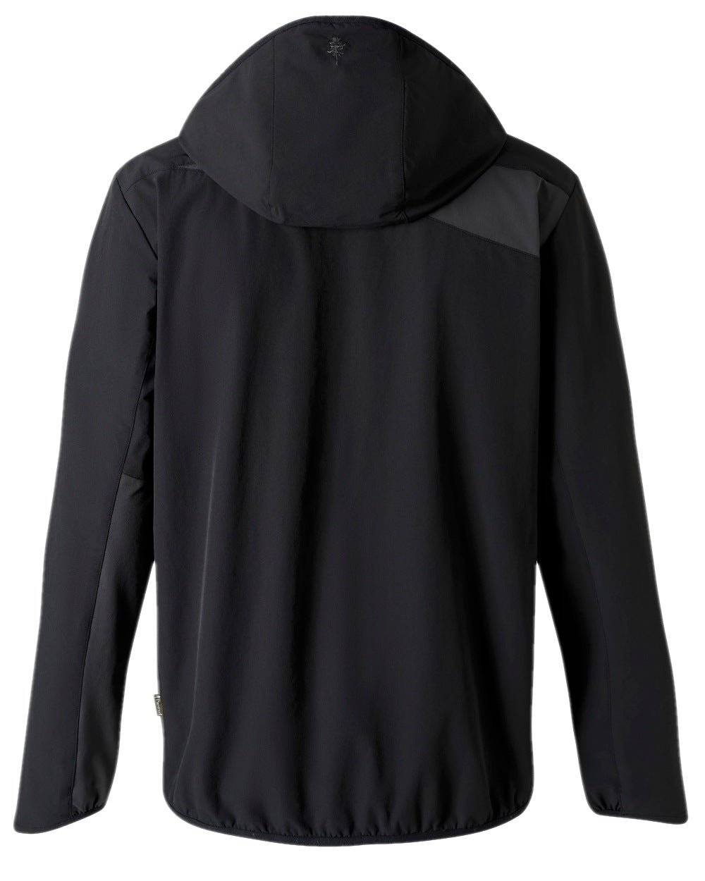 Black Dark Anthracite Coloured Pinewood Womens Abisko Light Stretch Jacket on white background #colour_black-dark-anthracite