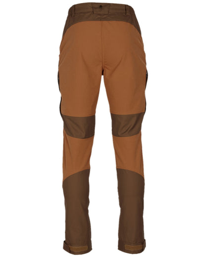 Nougat Fudge Coloured Pinewood Womens Caribou TC Trousers on white background #colour_nougat-fudge