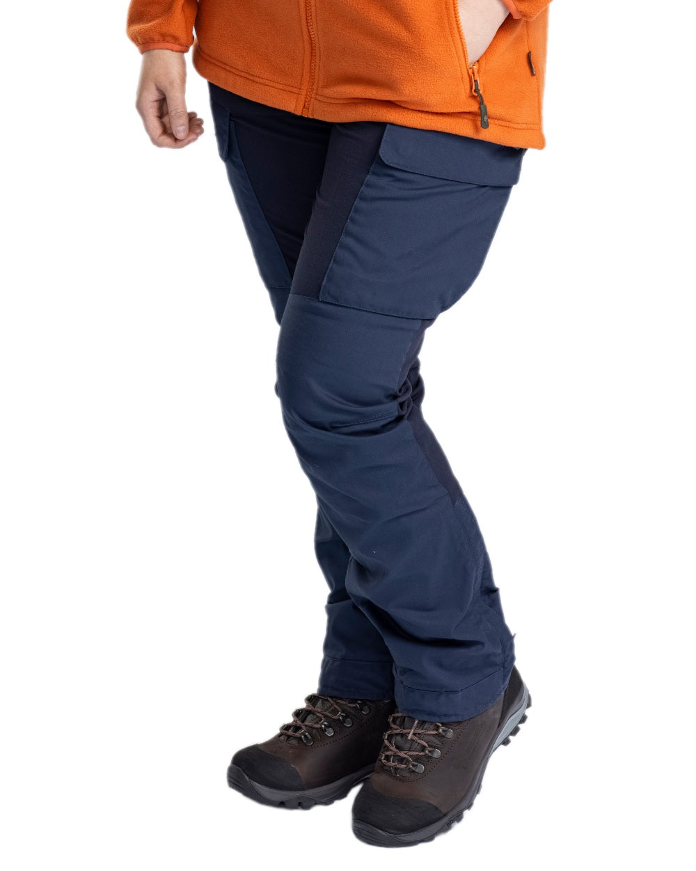 Dark Navy Deep Dark Navy Coloured Pinewood Womens Dog Sports Trainer Extreme Trousers on white background #colour_dark-navy-deep-dark-navy