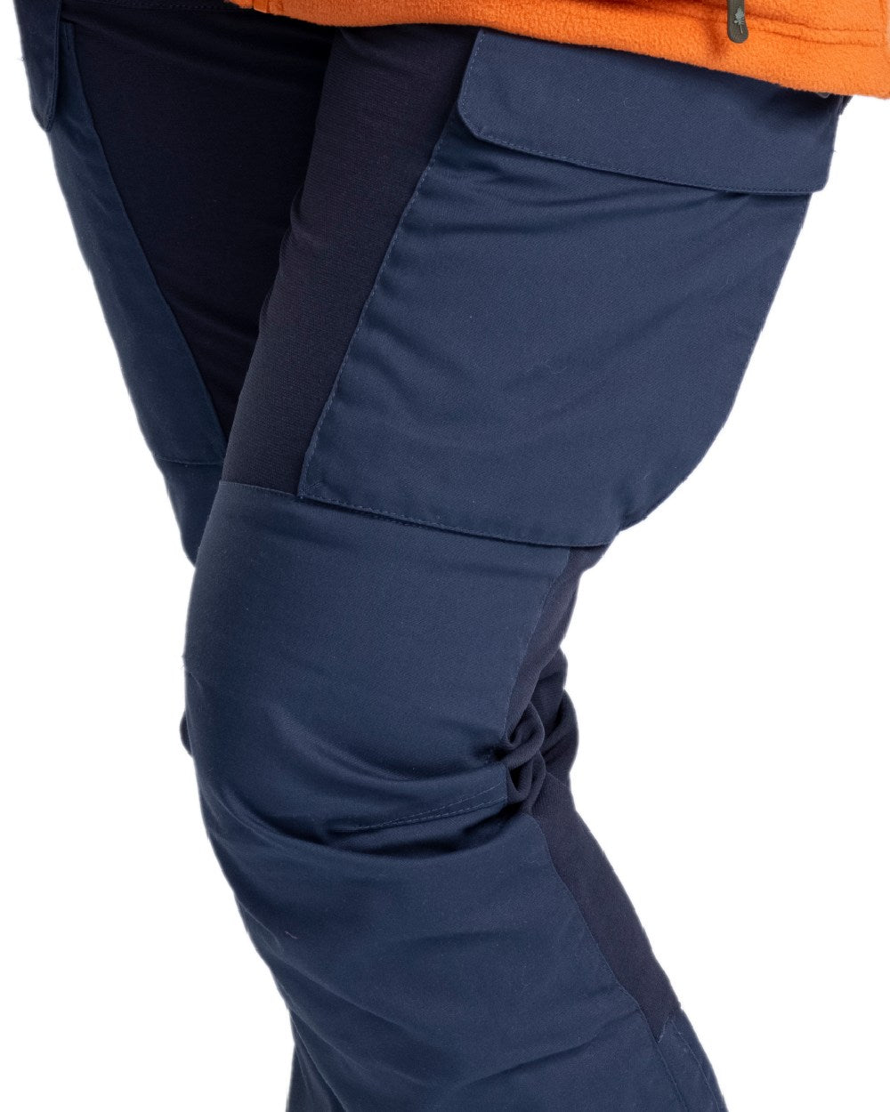 Dark Navy Deep Dark Navy Coloured Pinewood Womens Dog Sports Trainer Extreme Trousers on white background #colour_dark-navy-deep-dark-navy