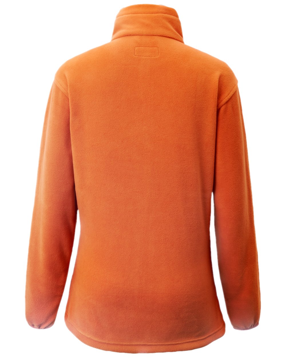 Burned Orange Coloured Pinewood Womens Finnveden Fleece Jacket on white background #colour_burned-orange
