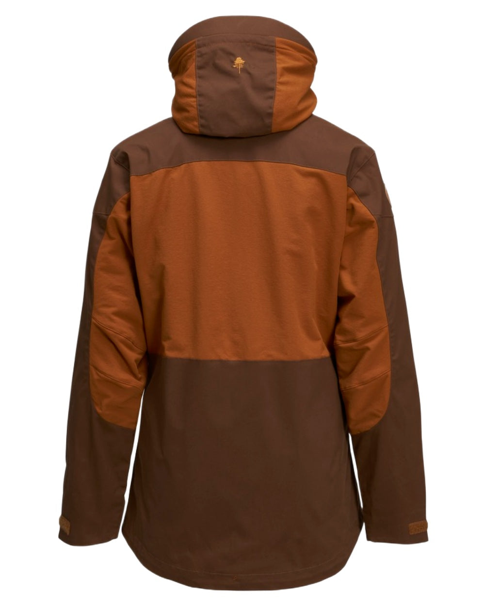 Fudge Nougat Coloured Pinewood Womens Finnveden Hybrid Extreme Jacket on white background #colour_fudge-nougat