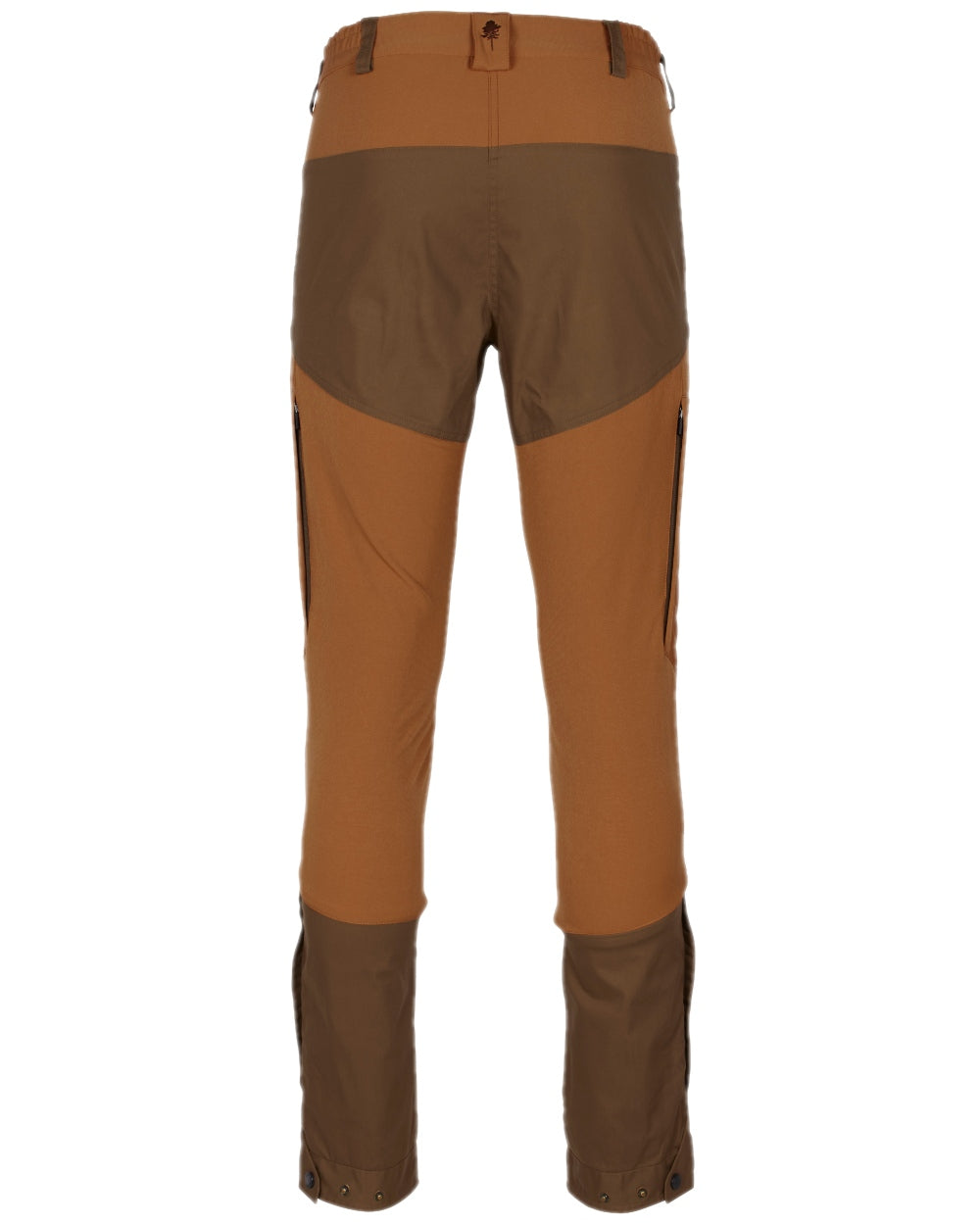 Fudge Nougat Coloured Pinewood Womens Finnveden Hybrid Trousers on white background #colour_fudge-nougat