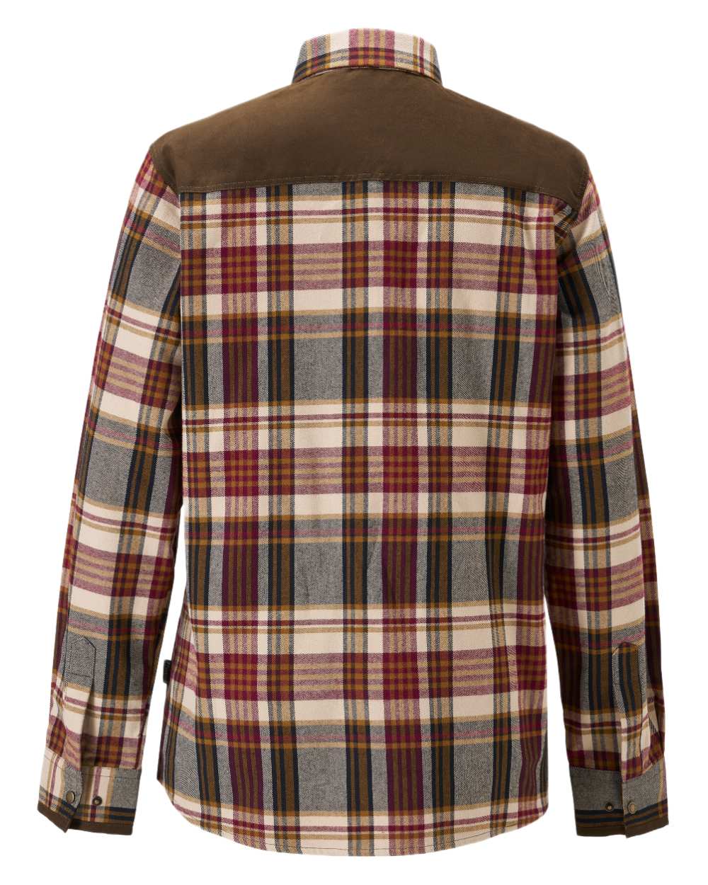 Bordeaux Beige Coloured Pinewood Womens Prestwick Exclusive Shirt on white background #colour_bordeaux-beige