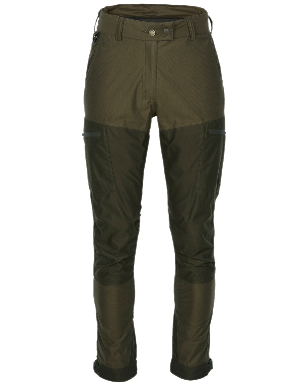 Hunting Brown Suede Brown Coloured Pinewood Womens Retriever Active Trousers on white background #colour_hunting-brown-suede-brown