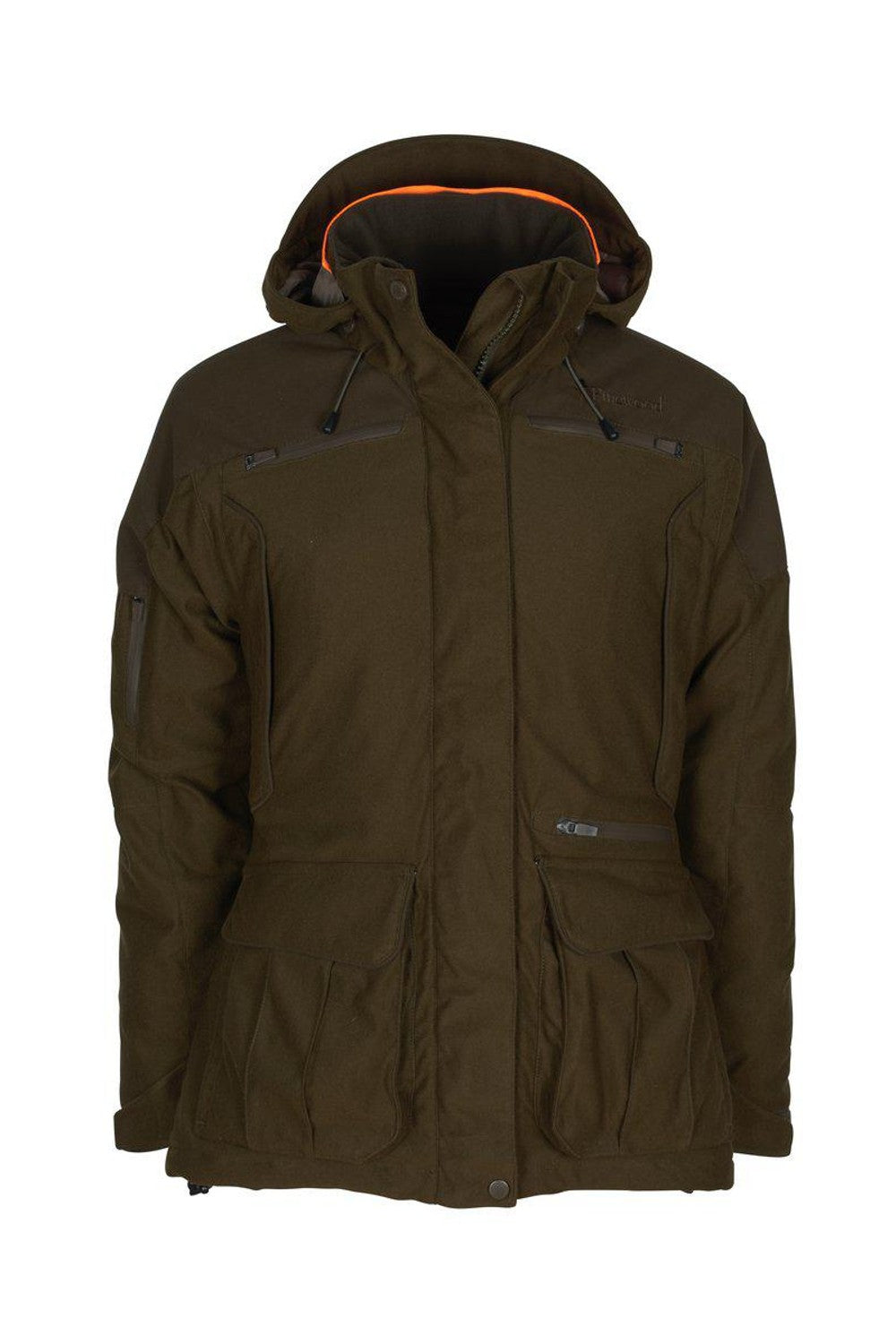 Pinewood Women Småland Forest Padded Jacket In Hunting Green