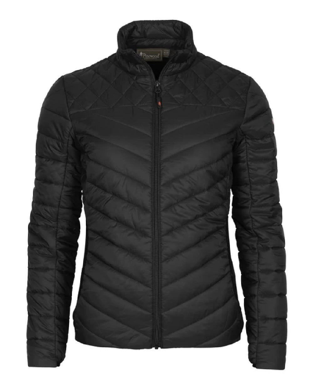 Pinewood Womens Abisko Insulation Lite Jacket in Black #colour_black