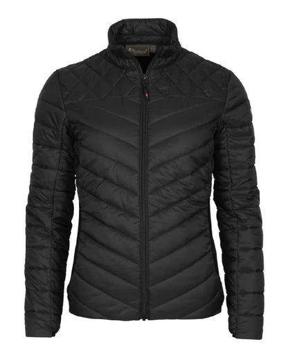 Pinewood Womens Abisko Insulation Lite Jacket in Black #colour_black