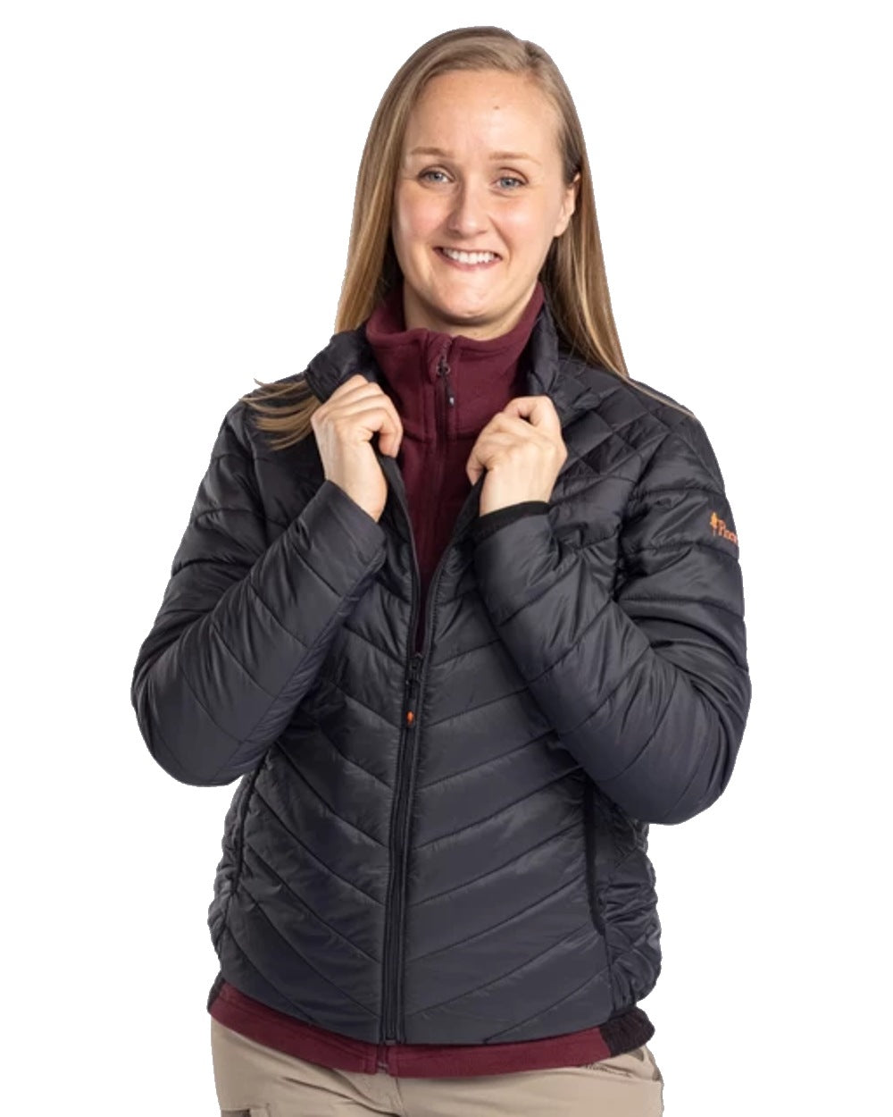 Pinewood Womens Abisko Insulation Lite Jacket in Black #colour_black