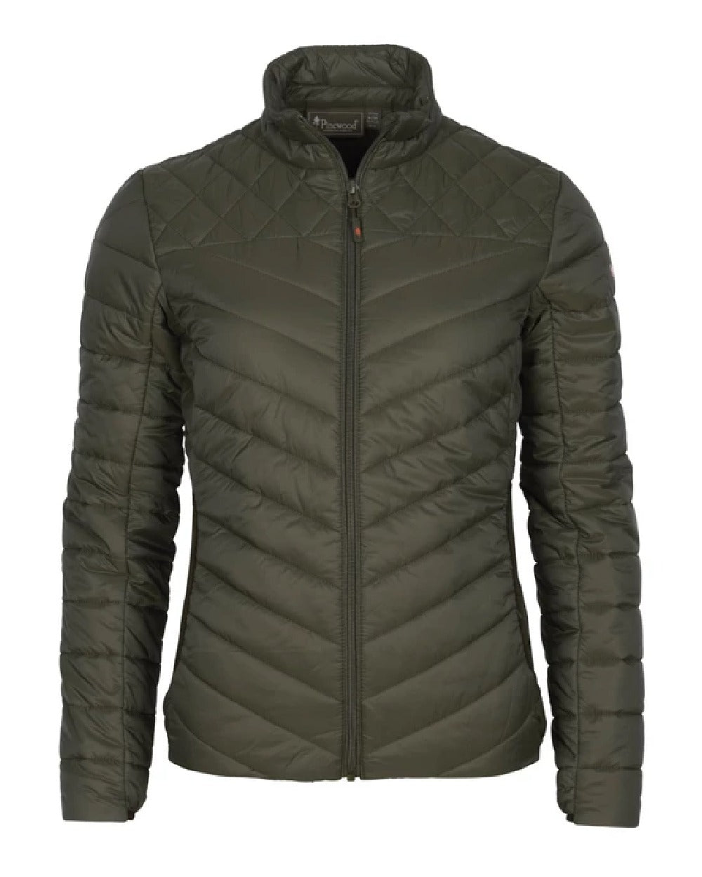 Pinewood Womens Abisko Insulation Lite Jacket in Clover Green #colour_clover-green