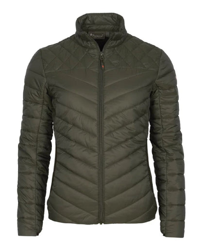 Pinewood Womens Abisko Insulation Lite Jacket in Clover Green #colour_clover-green