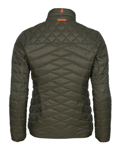 Pinewood Womens Abisko Insulation Lite Jacket in Clover Green #colour_clover-green