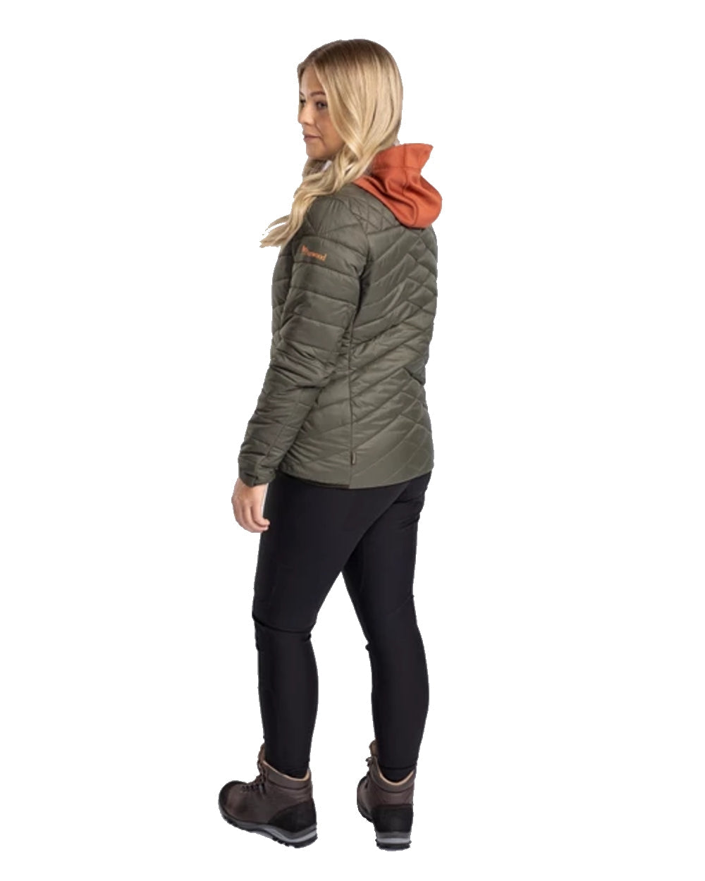 Pinewood Womens Abisko Insulation Lite Jacket in Clover Green #colour_clover-green