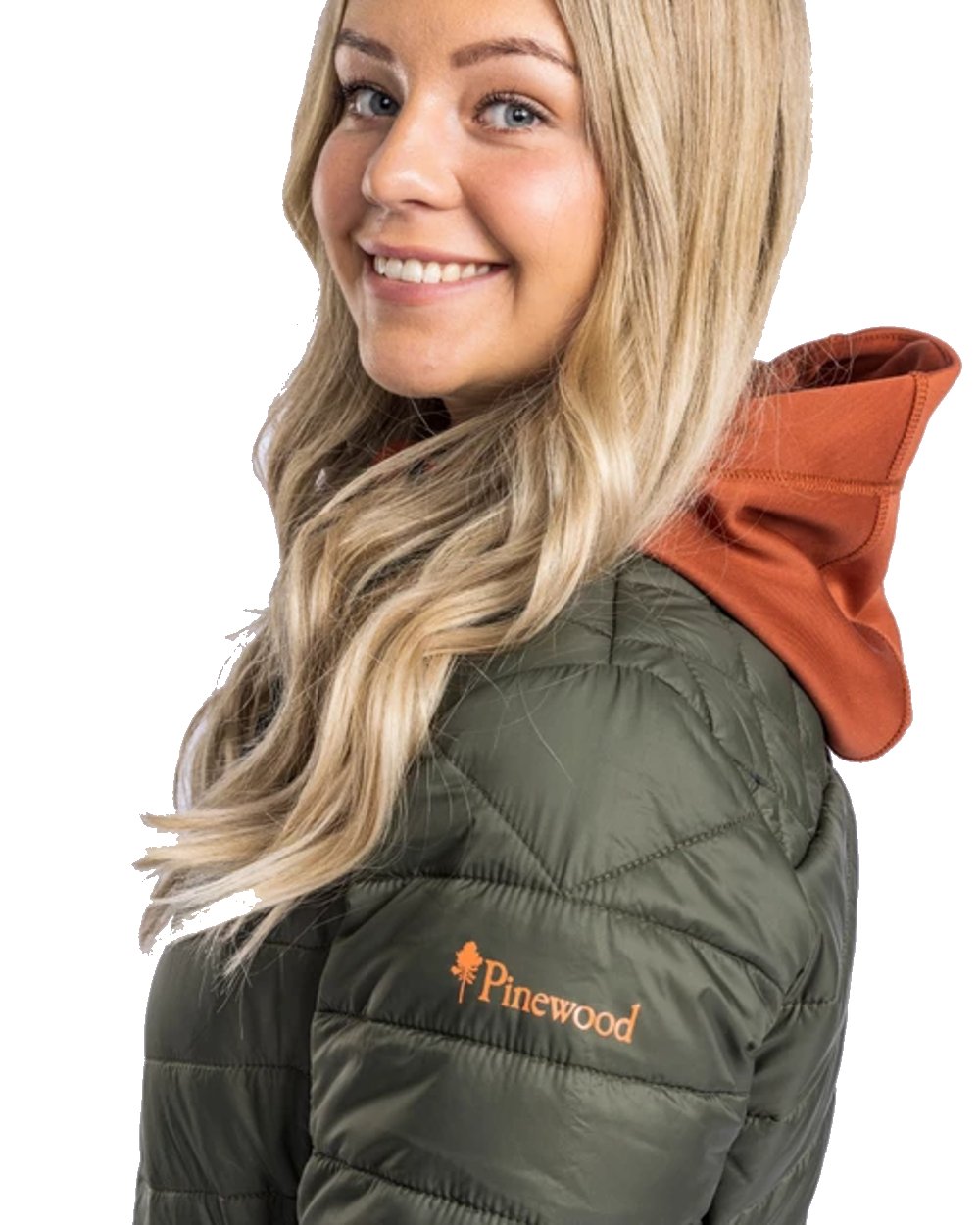 Pinewood Womens Abisko Insulation Lite Jacket in Clover Green #colour_clover-green