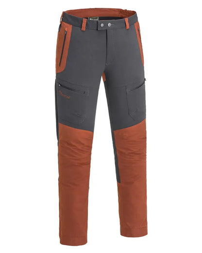 Dark Anthracite Terraco coloured Pinewood Mens Finnveden Hybrid Trousers on white background #colour_dark-anthracite-terraco