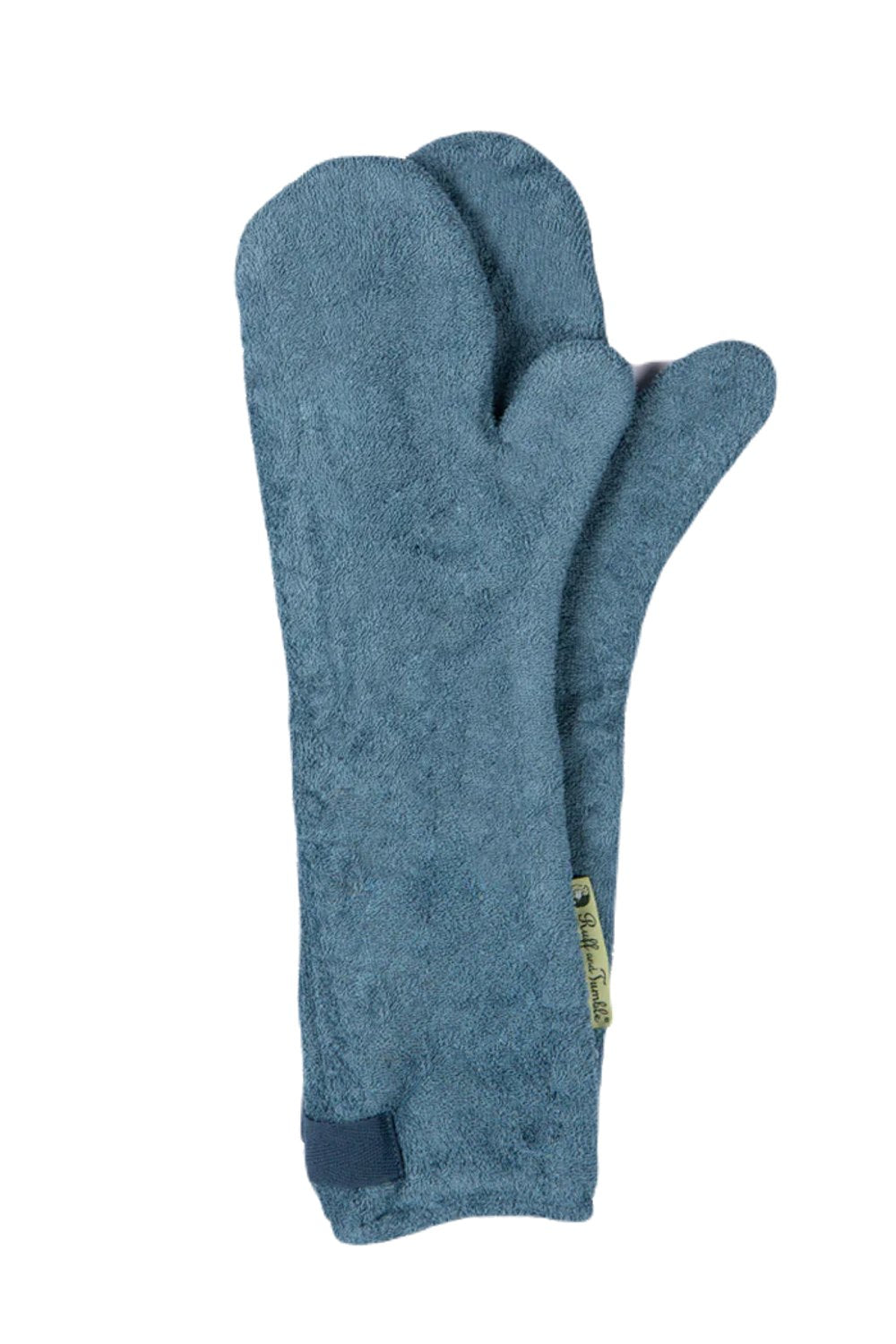 Ruff and Tumble Dog Drying Mitts in Sandringham Blue #colour_sandringham-blue