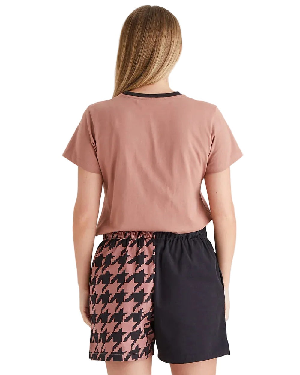 Black Print Coloured Ridgeline Backslider Shorts on white background #colour_black-print