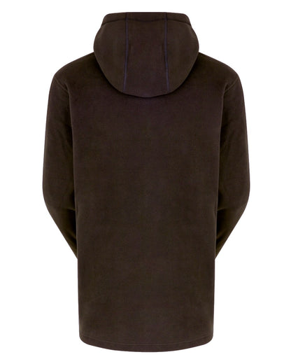 Bark Coloured Ridgeline Ballistic Hooded Fleece on white background #colour_bark