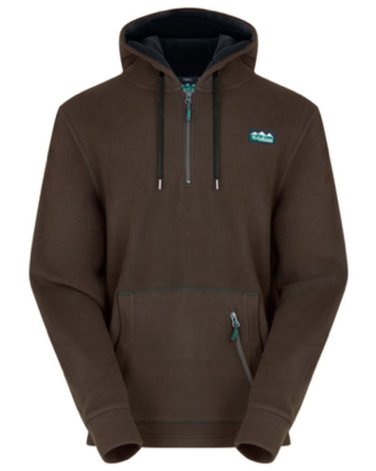 Bark Coloured Ridgeline Ballistic Hoodie On A White Background #colour_bark