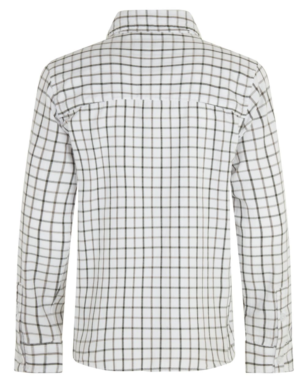 Deep Forest coloured Ridgeline Childrens Sedgebrook Shirt on white background #colour_deep-forest
