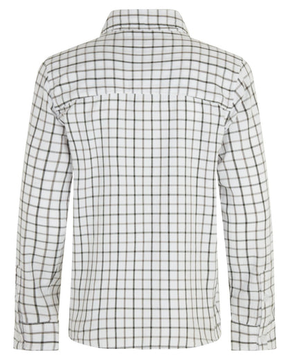 Deep Forest coloured Ridgeline Childrens Sedgebrook Shirt on white background #colour_deep-forest