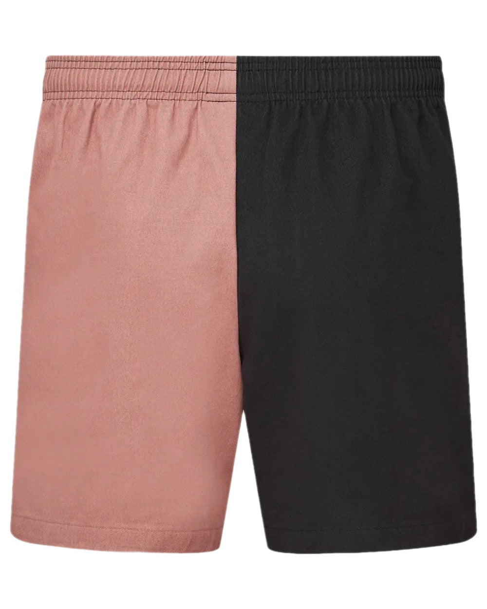 Black Dusky Pink Coloured Ridgeline Hose Down Shorts on white background #colour_black-dusky-pink