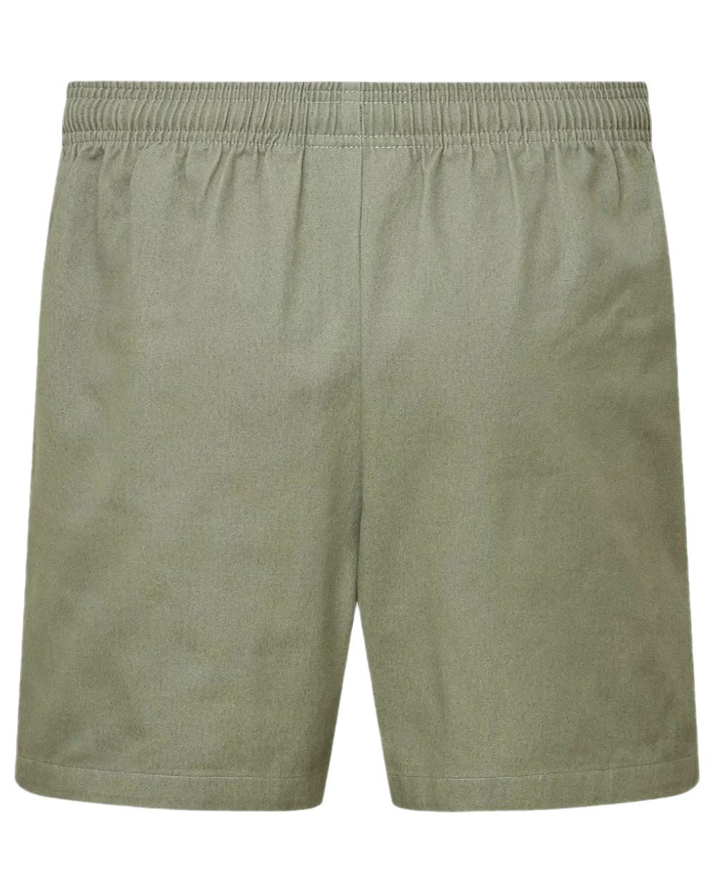 Khaki Green Coloured Ridgeline Hose Down Shorts on white background #colour_khaki-green