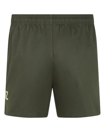 Olive coloured Ridgeline Hose Down Shorts on white background #colour_olive