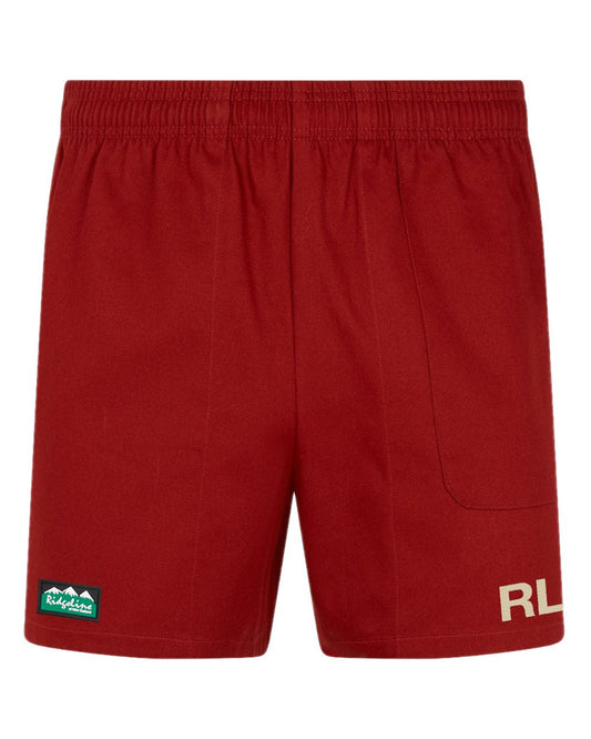 Rhubarb coloured Ridgeline Hose Down Shorts on white background #colour_rhubarb