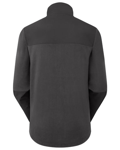 Shale coloured Ridgeline Hybrid Fleece Jacket on white background #colour_shale