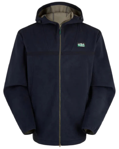 Navy Coloured Ridgeline Kodiak Fleece Jacket on white background #colour_navy