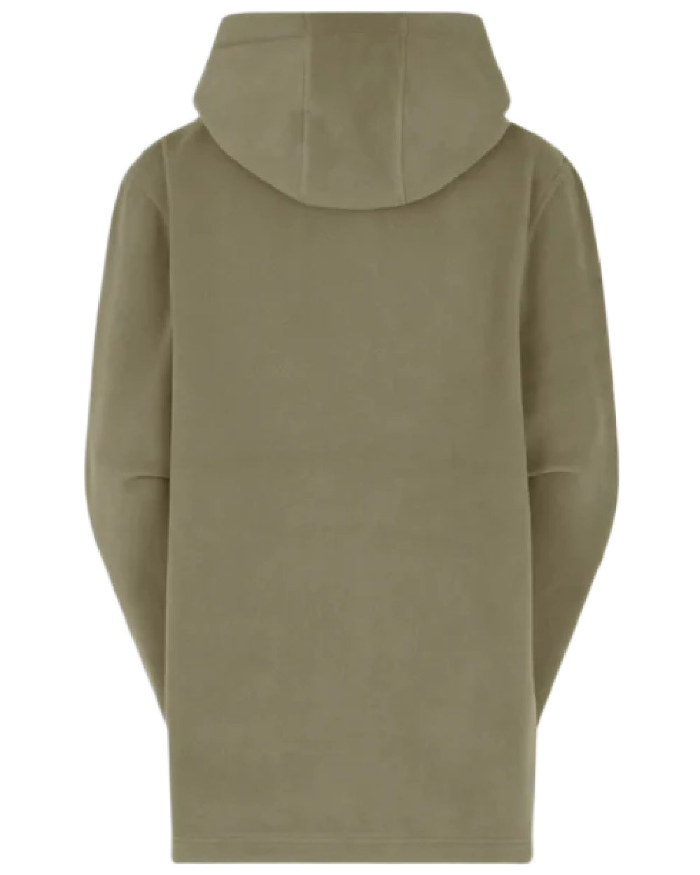 Khaki Green Coloured Ridgeline Ladies Ballistic Hoodie on white background #colour_khaki-green