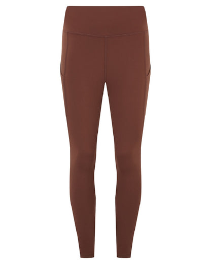 Oxblood coloured Ridgeline Ladies Infinity Leggings on white background #colour_oxblood
