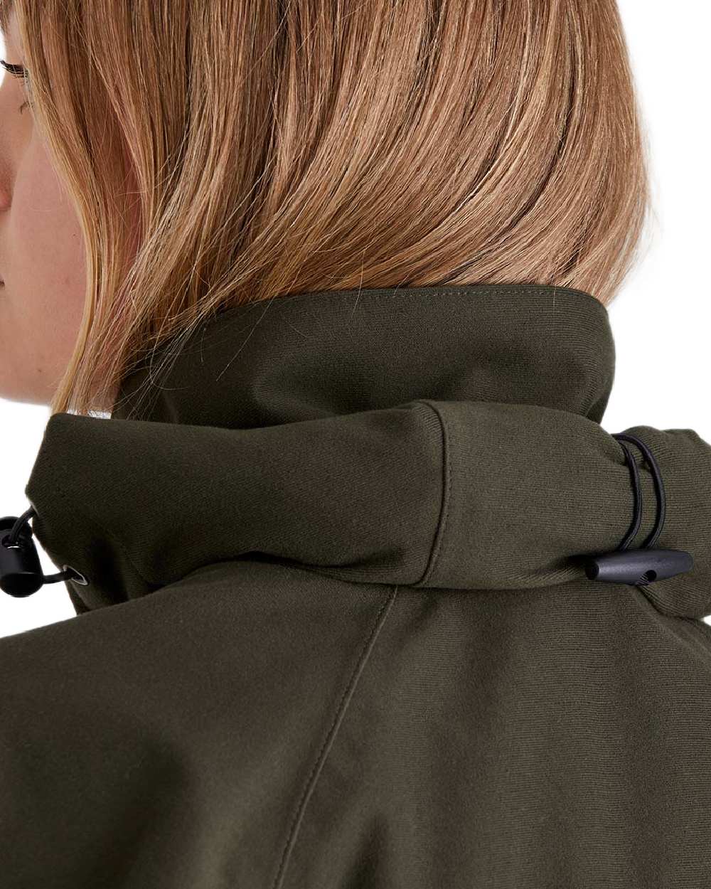 Deep Forest Coloured Ridgeline Ladies Monsoon Classic Jacket on white background #colour_deep-forest