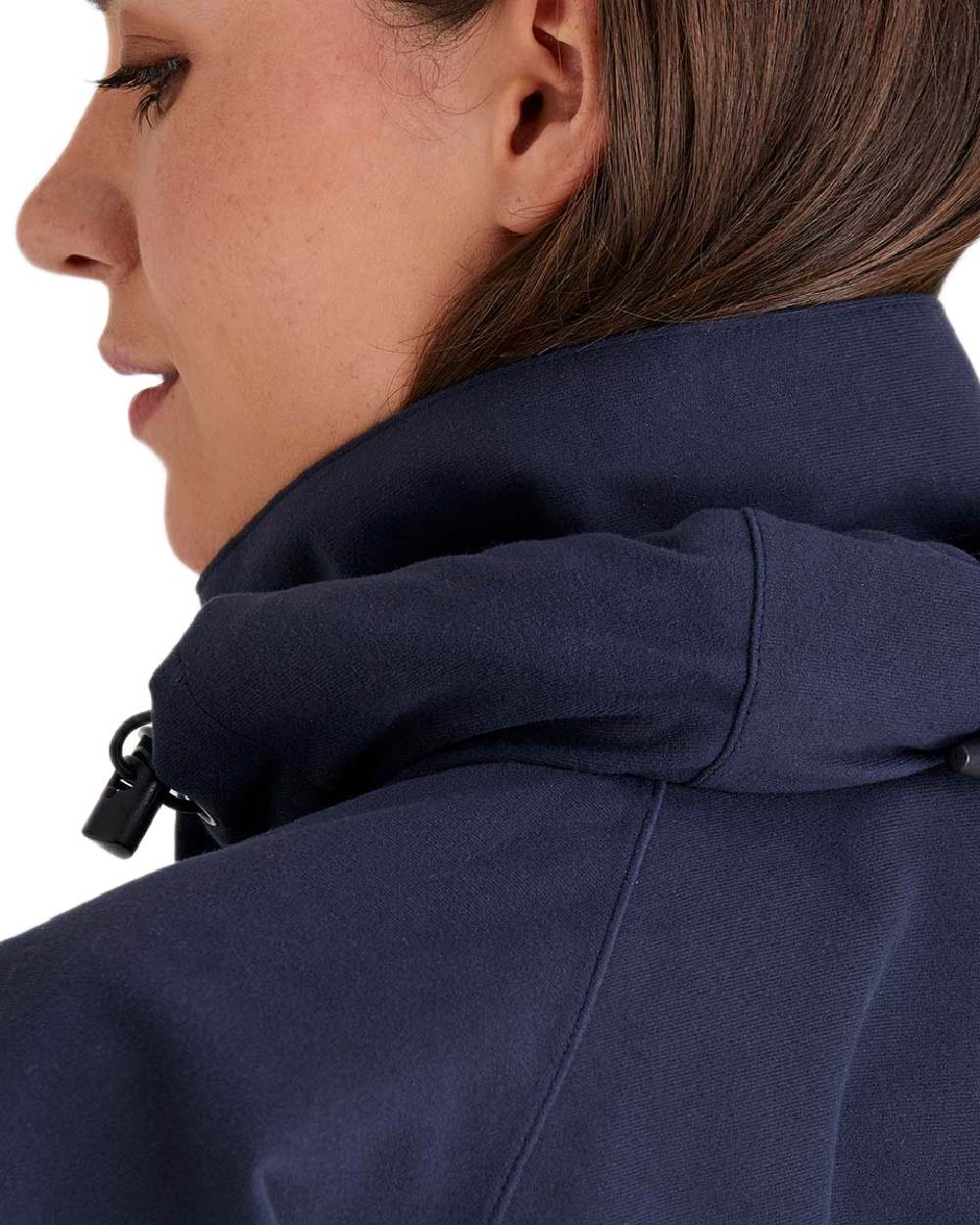Navy Coloured Ridgeline Ladies Monsoon Classic Jacket on white background #colour_navy