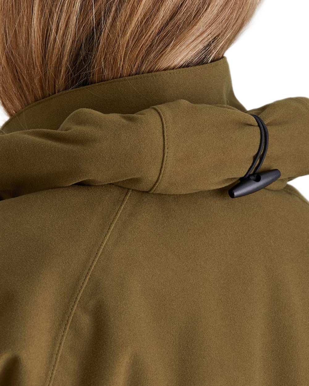 Teak Coloured Ridgeline Ladies Monsoon Classic Jacket on white background #colour_teak