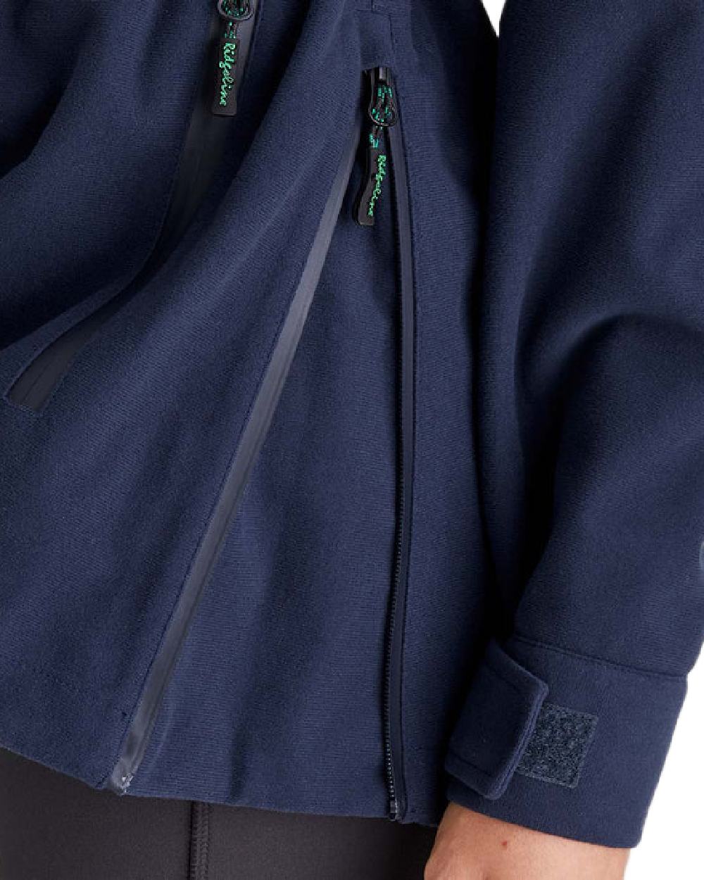 Navy Coloured Ridgeline Ladies Monsoon Nordic Smock on white background #colour_navy