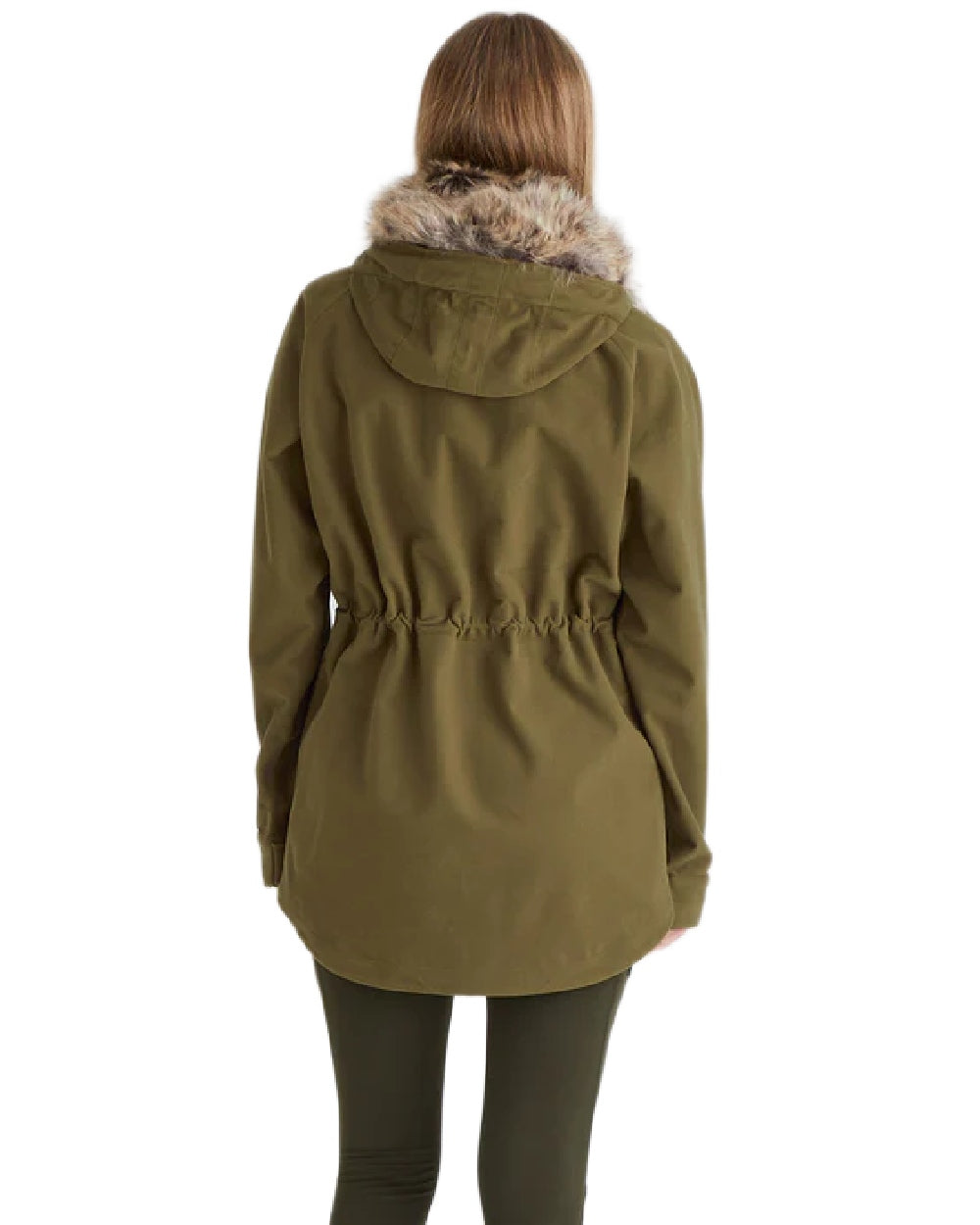 Teak Coloured Ridgeline Ladies Monsoon Nordic Smock on white background #colour_teak
