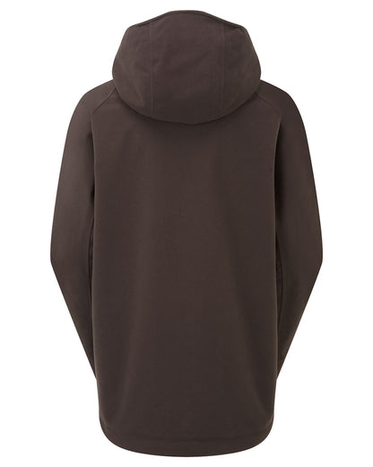 Deep Bark coloured Ridgeline Ladies Rhea Jacket on white background #colour_deep-bark