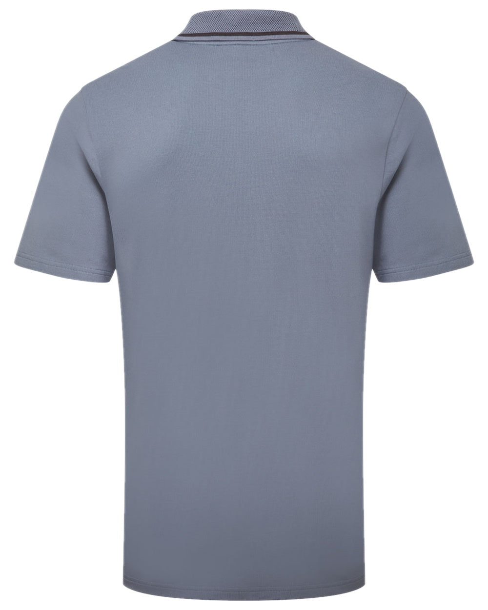 Storm Coloured Ridgeline Mens Kilworth Polo Shirt on white background #colour_storm