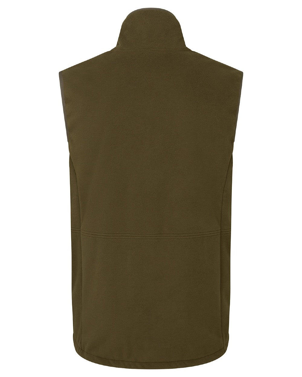 Moody Teak Coloured Ridgeline Mens Kodiak Gilet on white background #colour_moody-teak