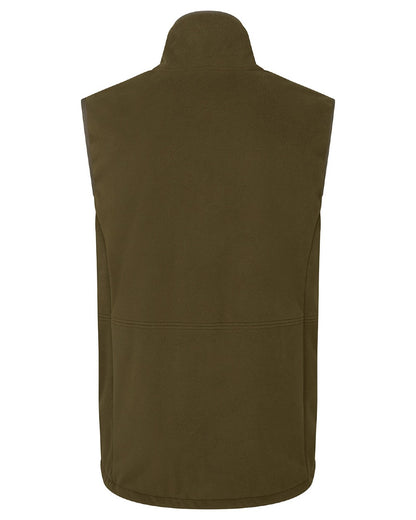 Moody Teak Coloured Ridgeline Mens Kodiak Gilet on white background #colour_moody-teak