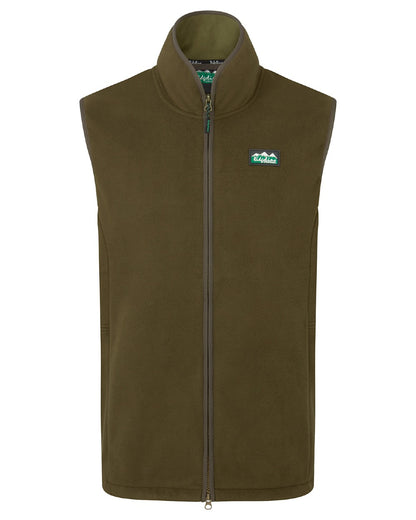 Moody Teak Coloured Ridgeline Mens Kodiak Gilet on white background #colour_moody-teak