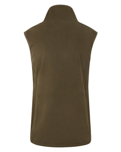 Moody Teak coloured Ridgeline Mens Kodiak Gilet on white background #colour_moody-teak