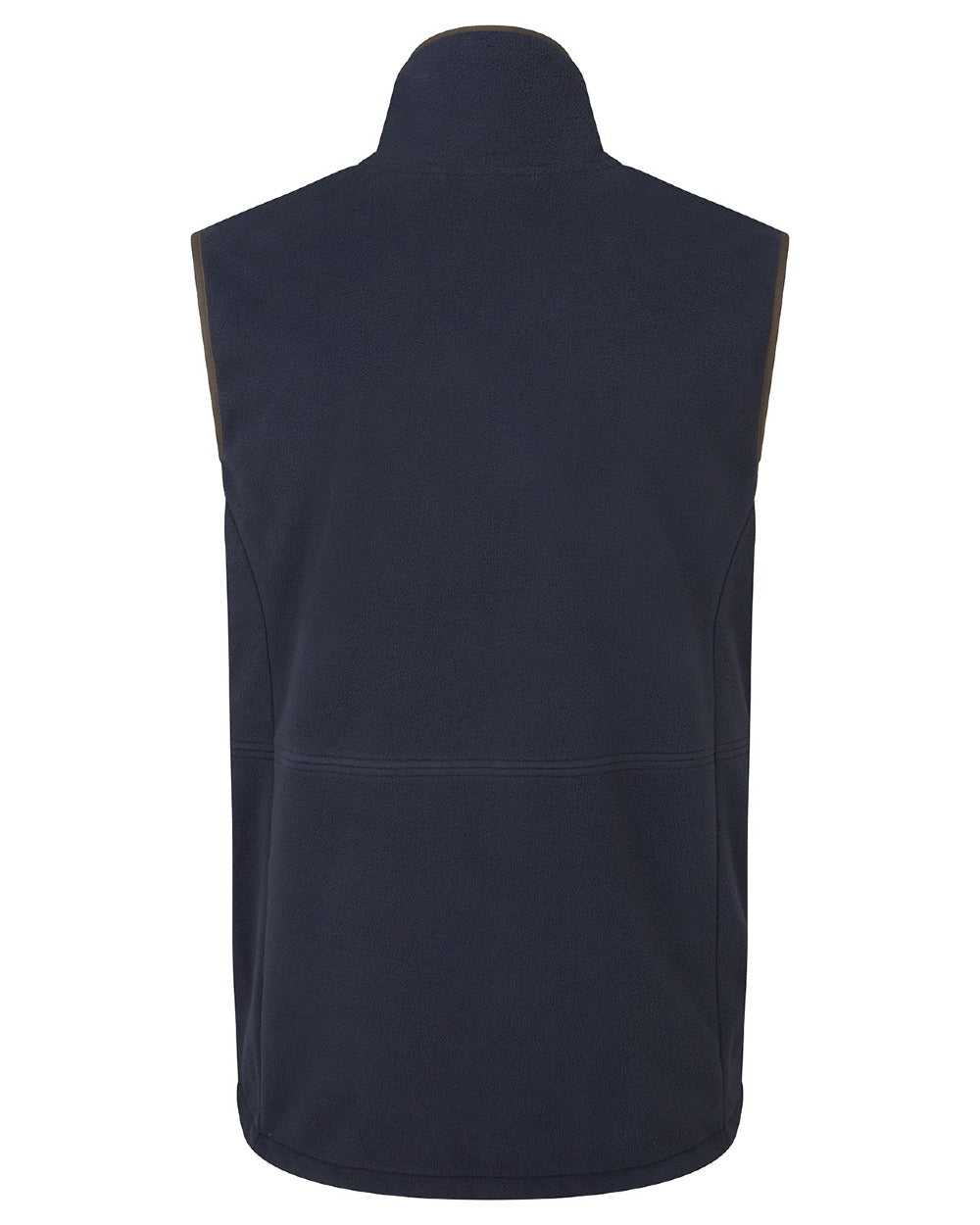 Navy Coloured Ridgeline Mens Kodiak Gilet on white background #colour_navy