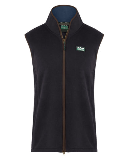 Navy coloured Ridgeline Mens Kodiak Gilet on white background #colour_navy